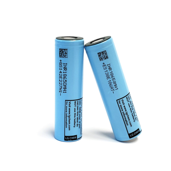 Акумулятор 18650 Li-Ion LG LGGBMH11865 (LG MH1), 3200mAh, 10A, 4.2 / 3.7 / 2.5V, Cyan, 2 шт в упаковці, ціна за 1 шт