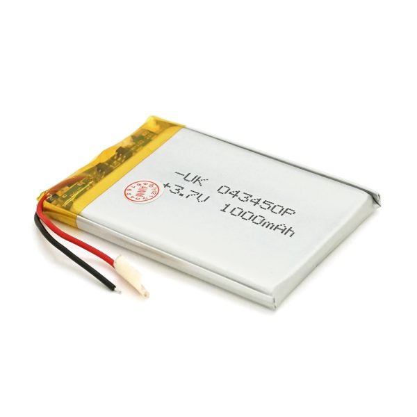 Літій-полімерний акумулятор 4*34*50mm 3,7V (Li-ion 3.7В 650мА&middot;год)