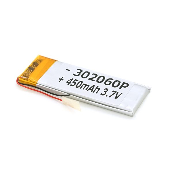 Літій-полімерний акумулятор 3*20*60mm (Li-ion 3.7В 450мА&middot;год)