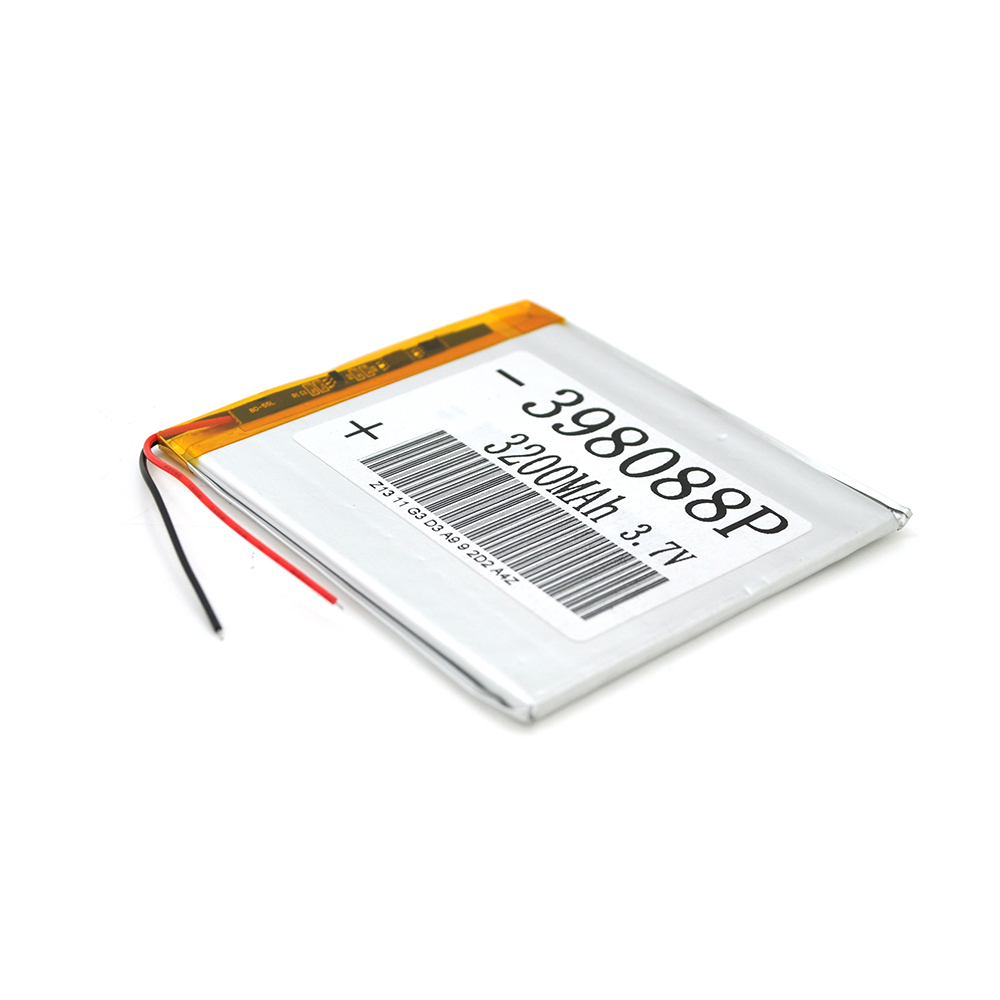 03465 Літій-полімерний акумулятор 3.9*80*88mm (Li-ion 3.7В 3200мА·год) - Зображення 1