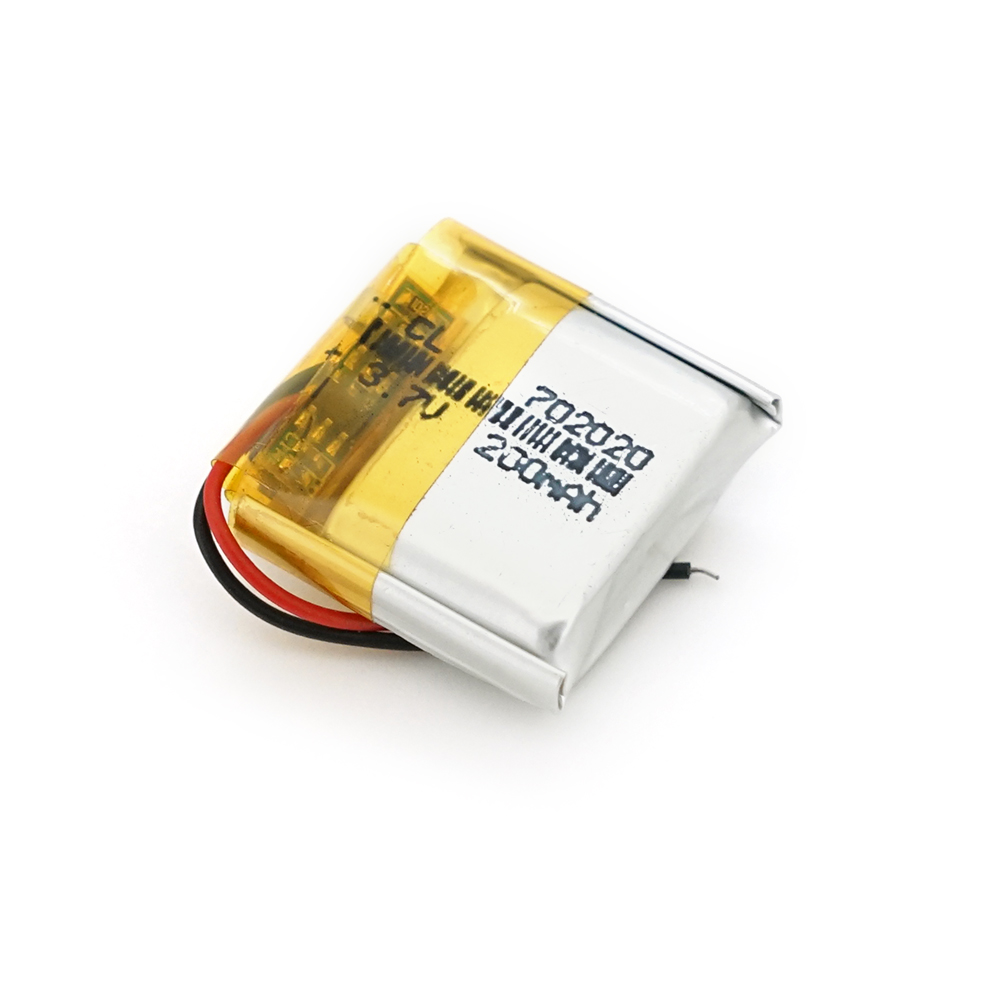 04013 Літій-полімерний акумулятор 7*20*20mm (Li-ion 3.7В 200мА·ч) - Зображення 1