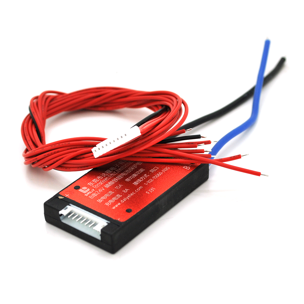 06749 BMS плата DaLy LiFePO4 24V 8S 15A - Зображення 1