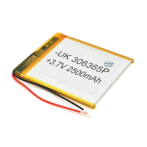 Літій-полімерний акумулятор 3*63*65mm (Li-ion 3.7В 2500мА&middot;ч)