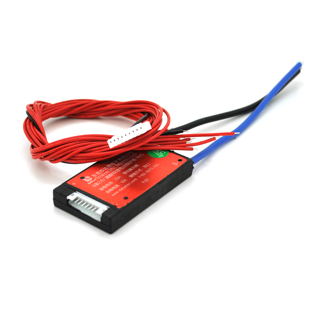 13096 BMS плата DaLy LiFePO4 24V 8S 20A - Зображення 1