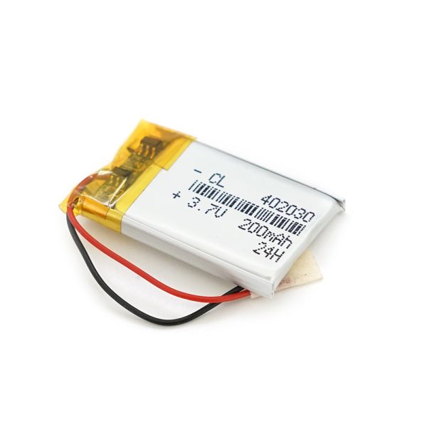 Літій-полімерний акумулятор 4*20*30mm (Li-ion 3.7В 200мА&middot;год)