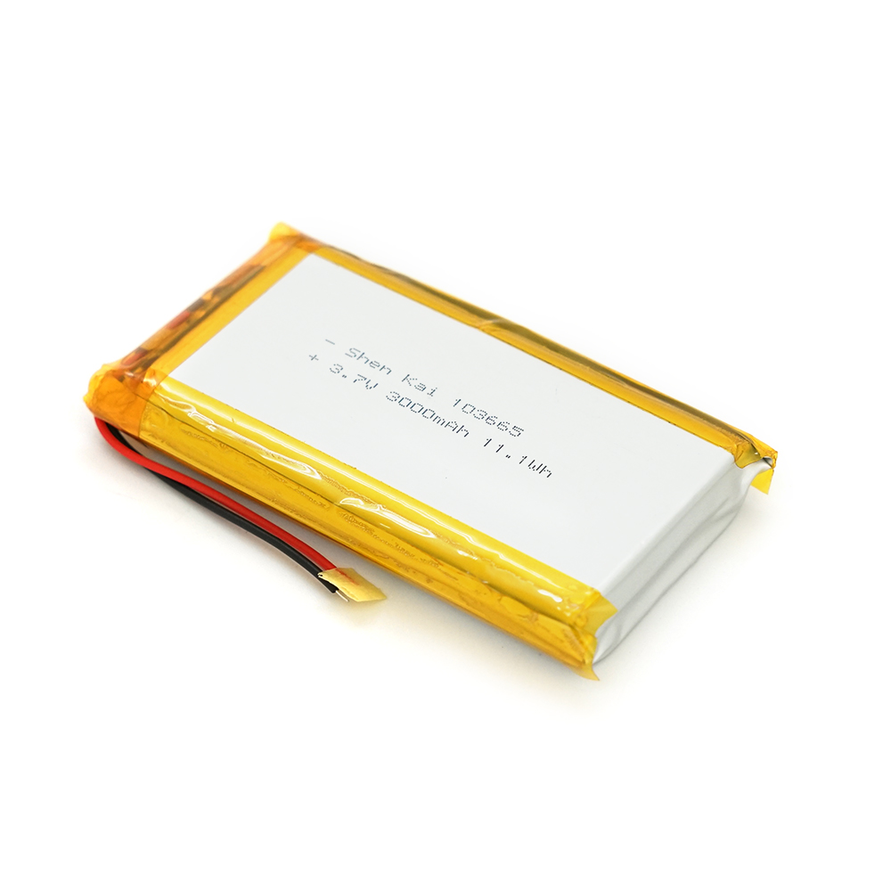 20299 Літій-полімерний акумулятор 10*36*65mm (Li-ion 3.7В 3000мА·год) - Зображення 1