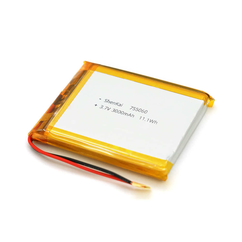 20310 Літій-полімерний акумулятор 7.5*50*60mm (Li-ion 3.7В 3000мА·год) - Зображення 1