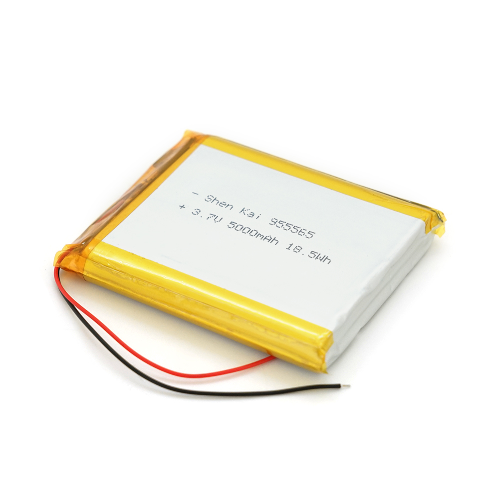 20317 Літій-полімерний акумулятор 9,5 * 55 * 65mm (Li-ion 3.7В 5000мА · год) - Зображення 1