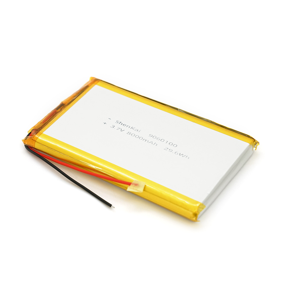 20319 Літій-полімерний акумулятор 9*60*100mm (Li-ion 3.7В 8000мА·год) - Зображення 1