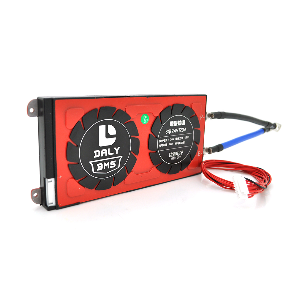 21931 BMS плата DaLy LiFePO4 24V 8S 120A - Зображення 1