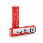 Акумулятор Li-ion UltraFire18650 4800mAh (real 1000mAh) 3.7V, Red, 2 шт. в упаковці, ціна за 1 шт.
