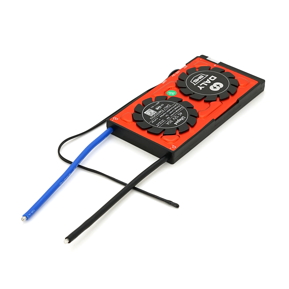25266 BMS smart плата DaLy LiFePO4 12V 4S 30A з Bluetooth - Зображення 1