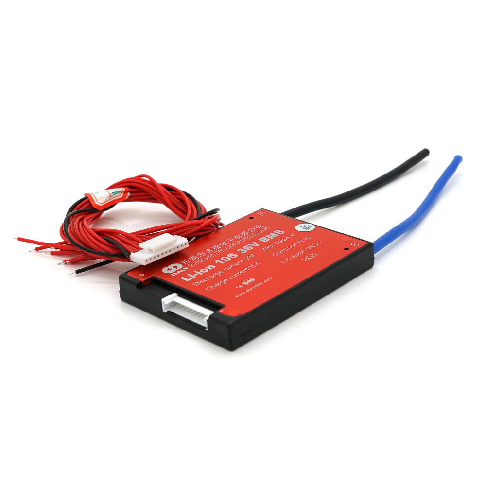 27075 BMS плата DaLy Li-ion 36V 10S 15 / 30A - Зображення 1