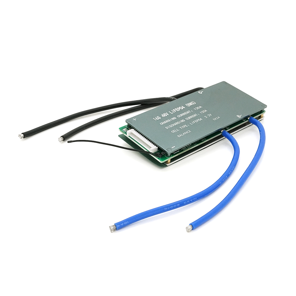 33936 BMS плата Leiba LiFePo4 48V 16S 120A, алюмінієвий радіатор - Зображення 1