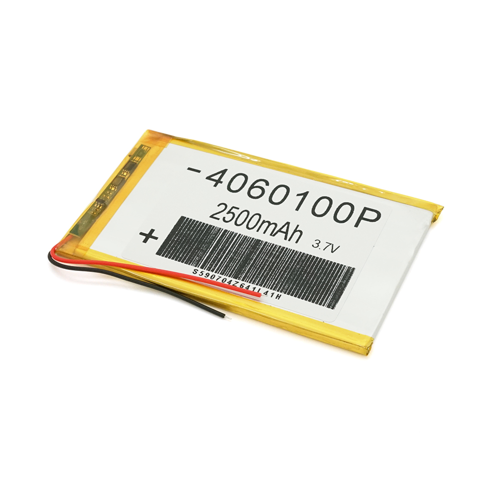 34950 Літій-полімерний акумулятор 4*60*100mm (Li-ion 3.7В 2500мА·год) - Зображення 1