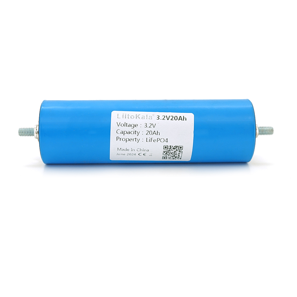 35894 Літій-залізо-фосфатний акумулятор LiFePO4 LiitoKala, 20Ah, 3.2V, Blue, 350g - Зображення 1