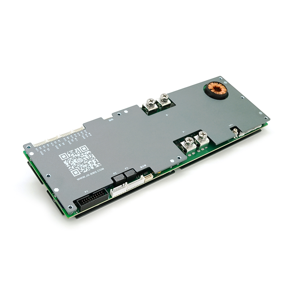 37513 BMS плата JK-PB1A16S15P Li-Ion / LiFePo4 / LTO 7S-17S, 150A, CAN / RS232 / RS485, LED, 0.65mΩ, Bluetooth, Ballance 1A, TEMP control, Parallel 10A - Зображення 1