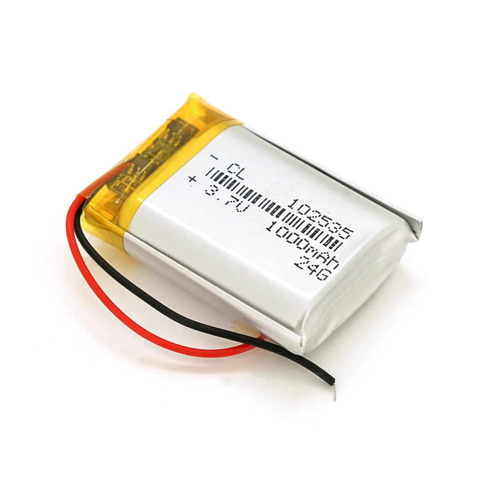 37687 Літій-полімерний акумулятор 10*25*35mm (Li-ion 3.7В 1000мАч) - Зображення 1