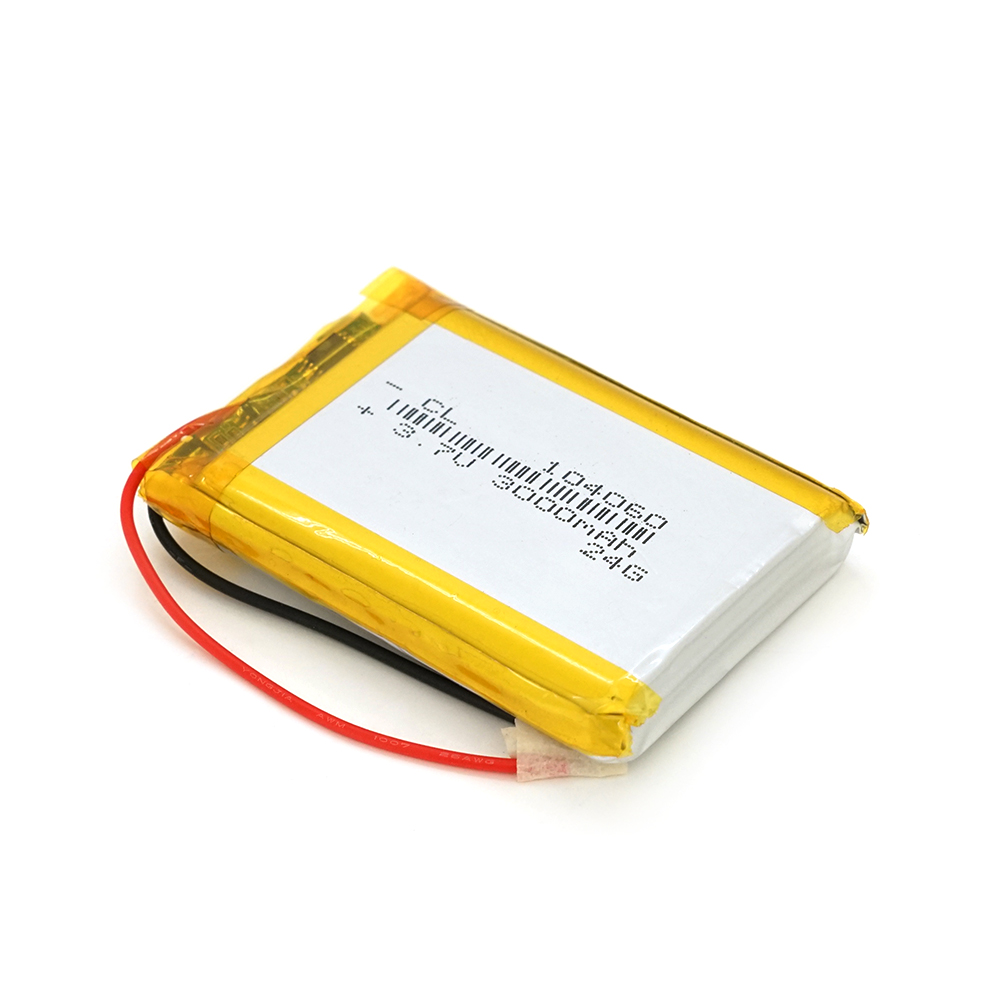 37690 Літій-полімерний акумулятор 10*40*60mm (Li-ion 3.7В 3000мАч) - Зображення 1