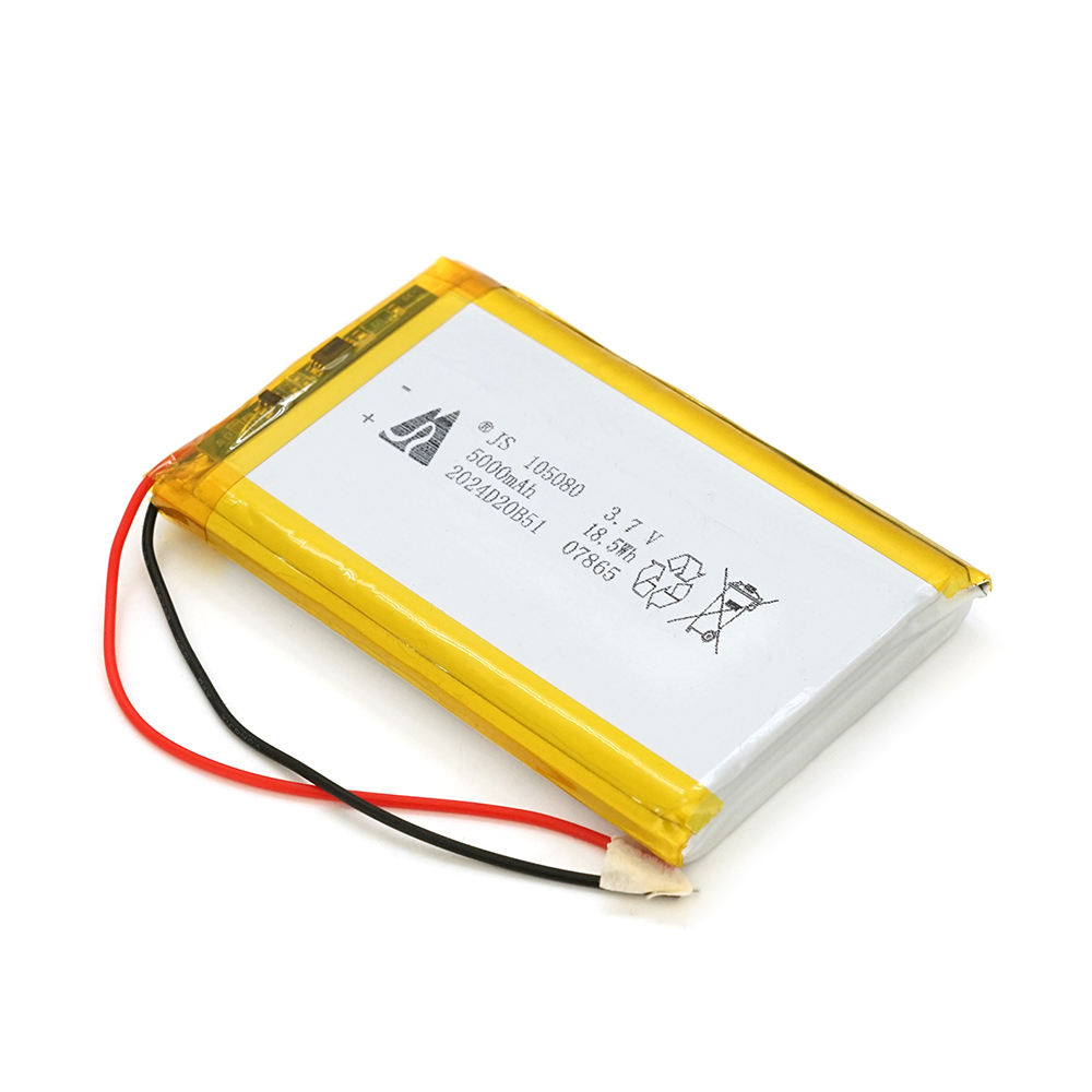 37691 Літій-полімерний акумулятор 10*50*80mm (Li-ion 3.7В 5000мАч) - Зображення 1