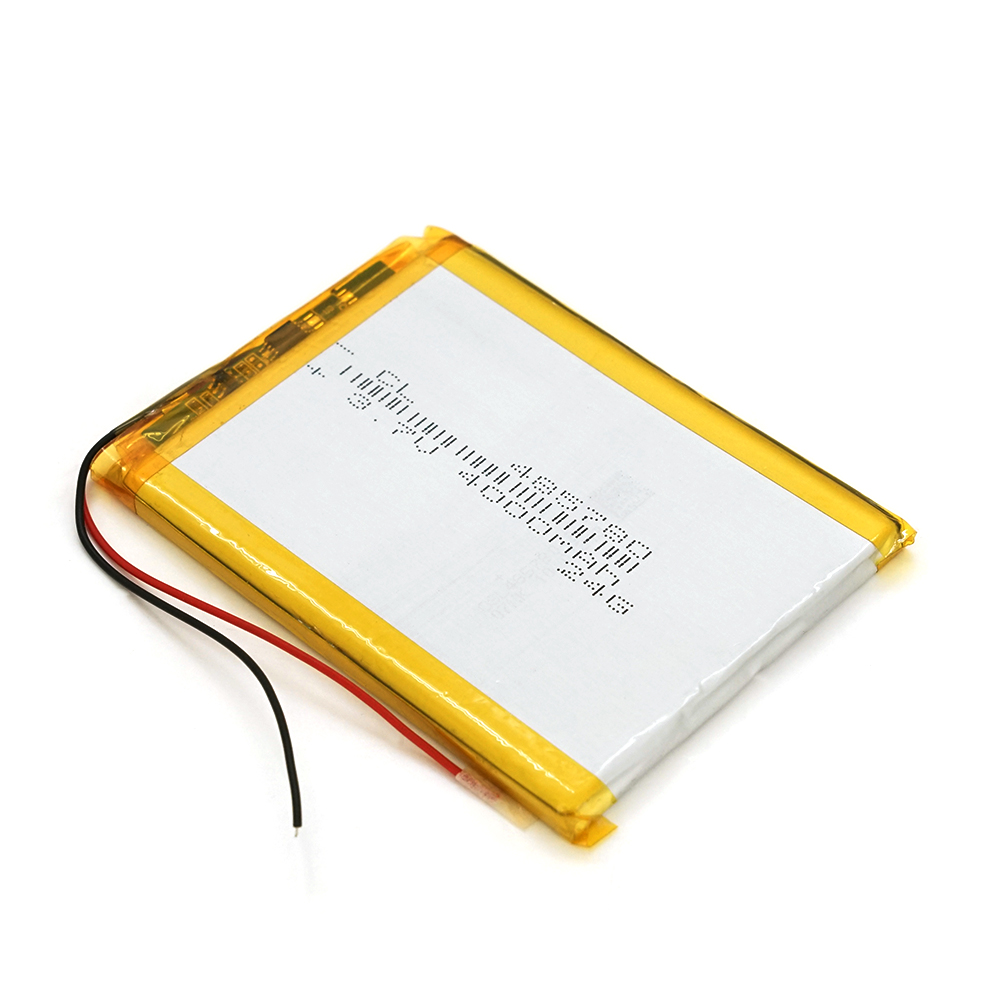37708 Lithium polymer battery 4.8*57*80mm (Li-ion 3.7V 4000mAh) - Зображення 1