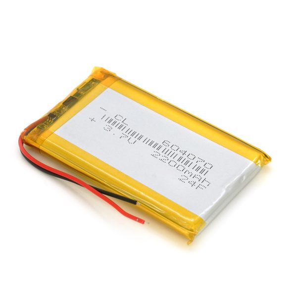 Літій-полімерний акумулятор 6*40*70mm (Li-ion 3.7В 2200мА&middot;год)