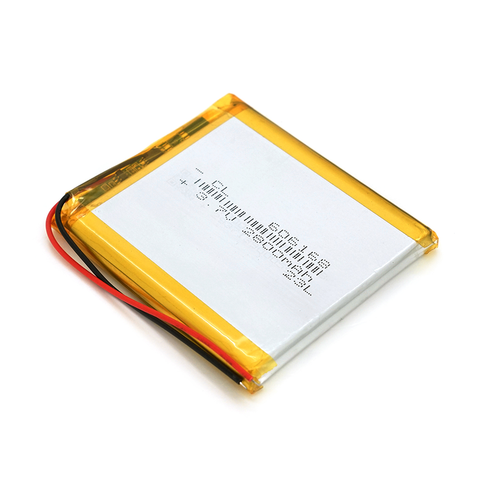 37734 Літій-полімерний акумулятор 6*61*68mm (Li-ion 3.7В 2800мА·год) - Зображення 1