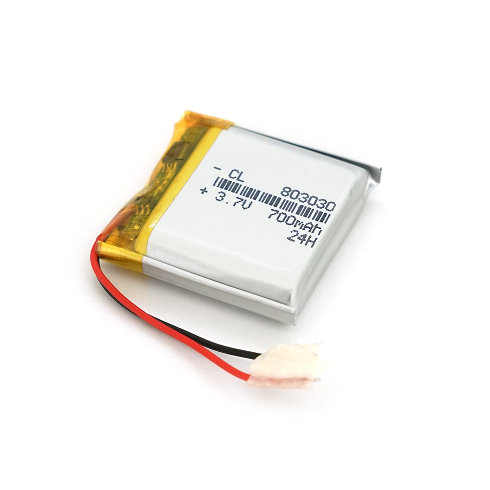 38881 Літій-полімерний акумулятор 8*30*30mm (Li-ion 3.7В 700мА·год) - Зображення 1