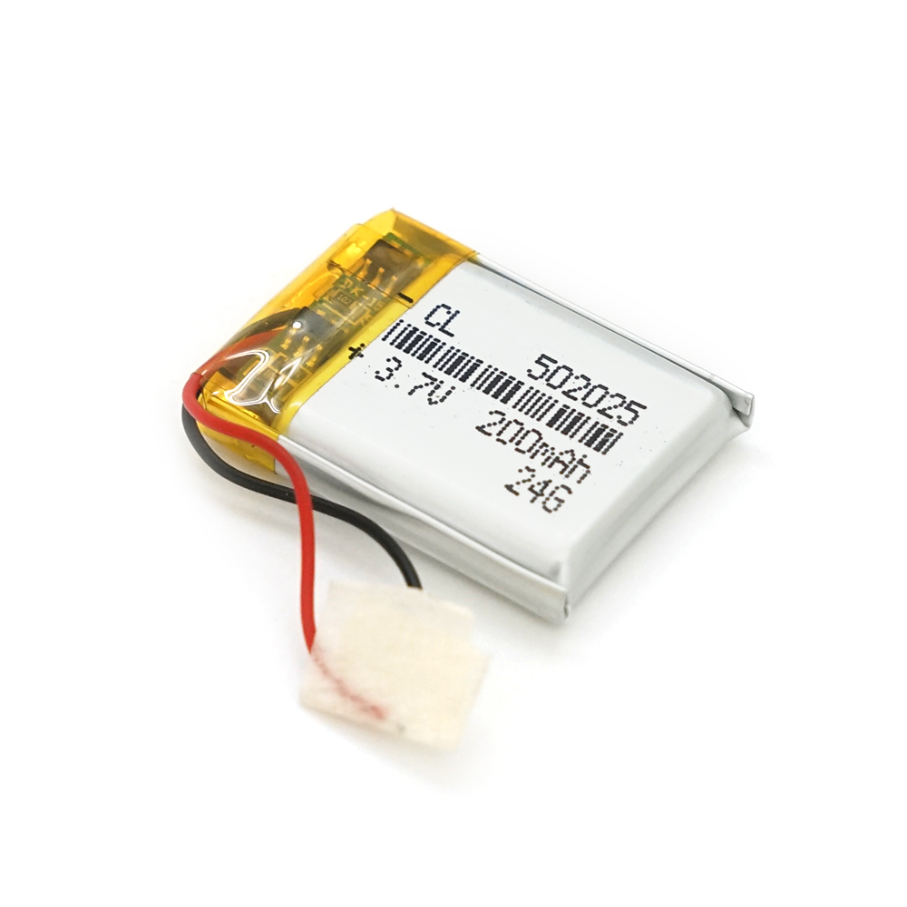 38884 Літій-полімерний акумулятор 5*20*25mm (Li-ion 3.7В 200мА·год) - Зображення 1