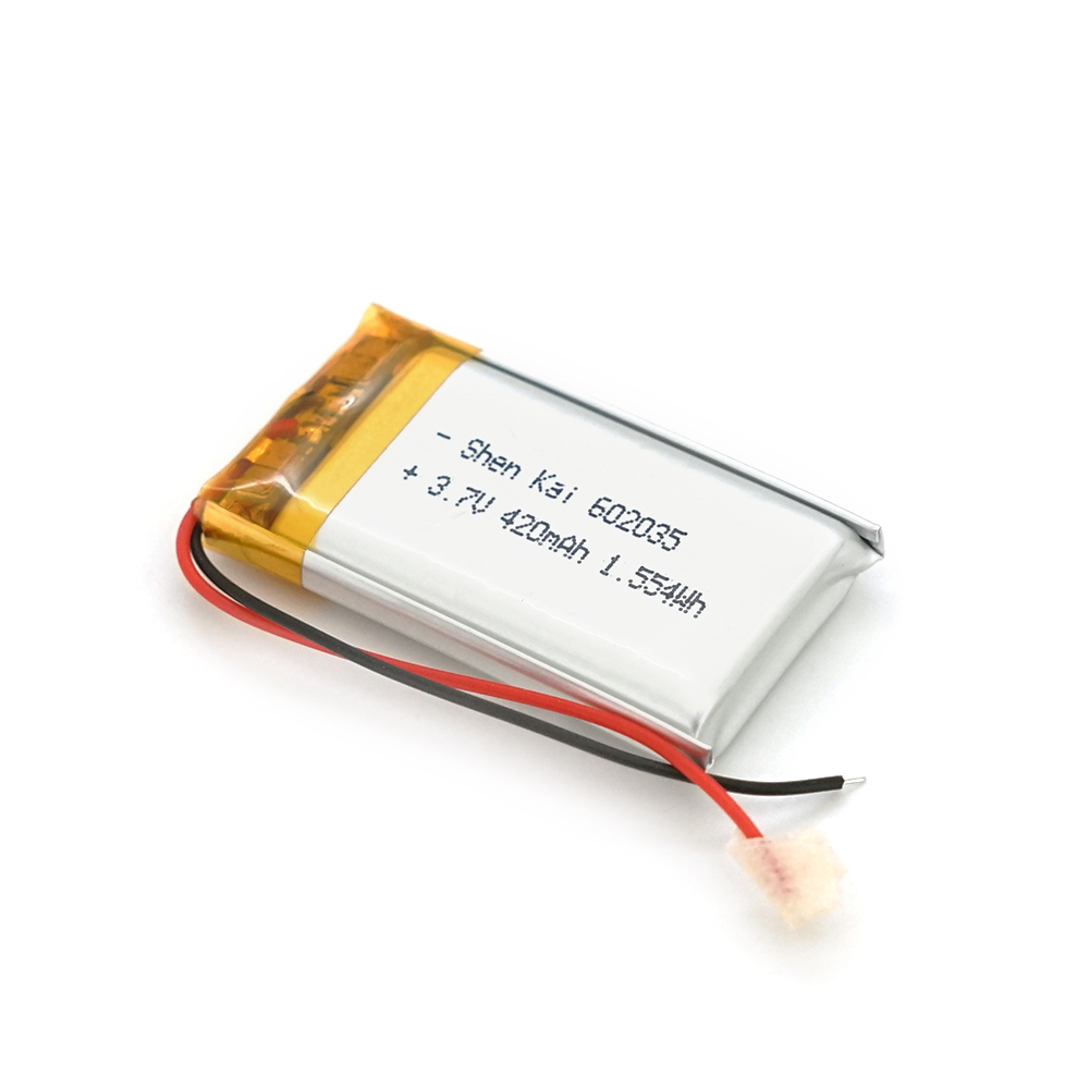 38917 Літій-полімерний акумулятор 6*20*35mm (Li-ion 3.7В 420мА·год) - Зображення 1