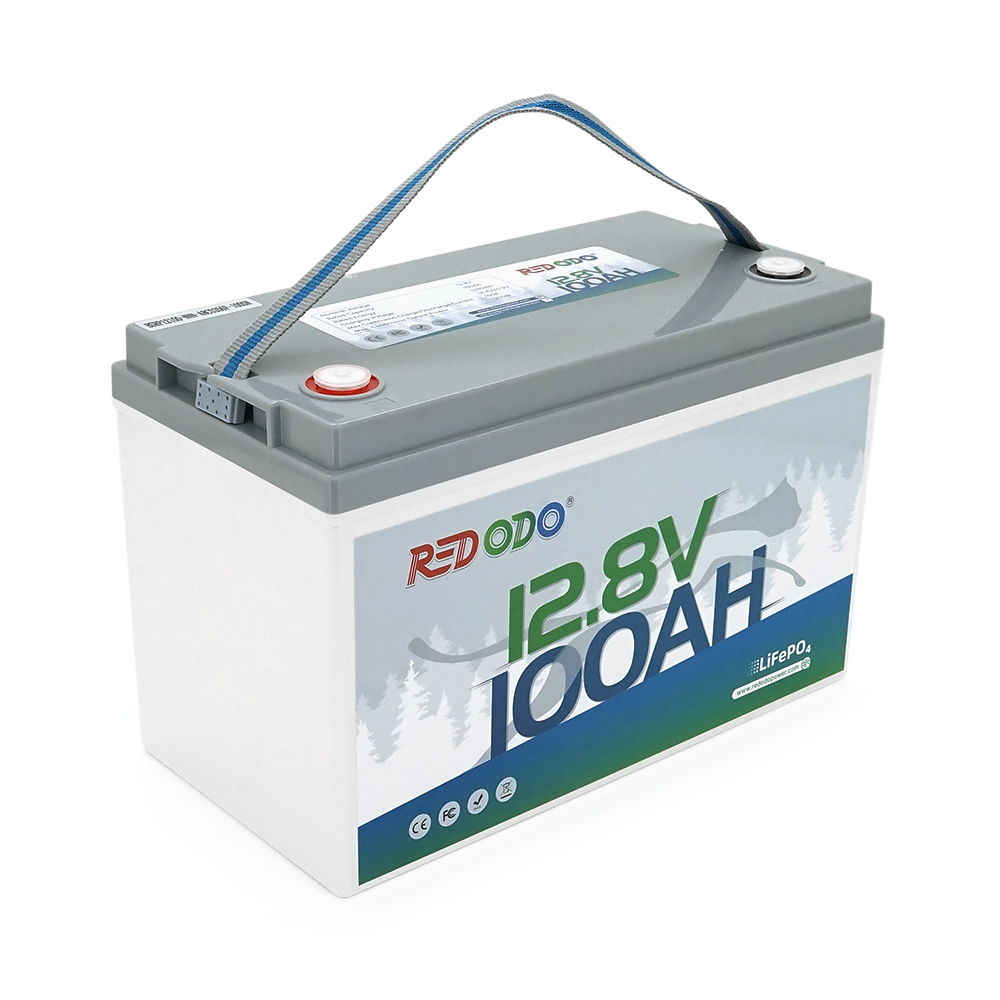 38922 Акумуляторна батарея LiFePO4 Redodo 12.8V 100Ah , 1280Wh, BMS 100A, 329*172*214мм - Зображення 1
