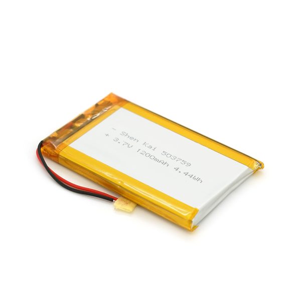 Літій-полімерний акумулятор 5*37*59mm (Li-ion 3.7В 1200мА&middot;год)