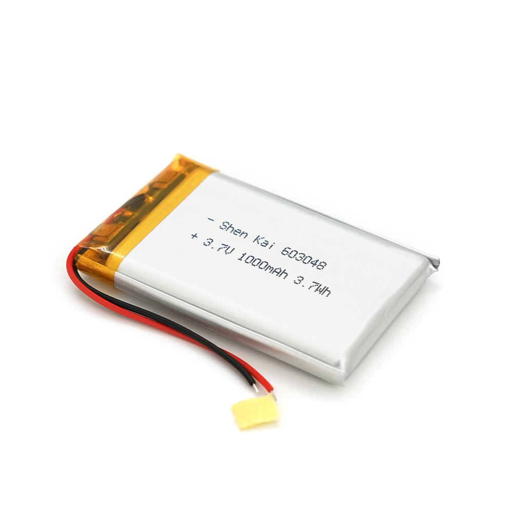 38935 Літій-полімерний акумулятор 6*30*48mm (Li-ion 3.7В 1000мА·год) - Зображення 1