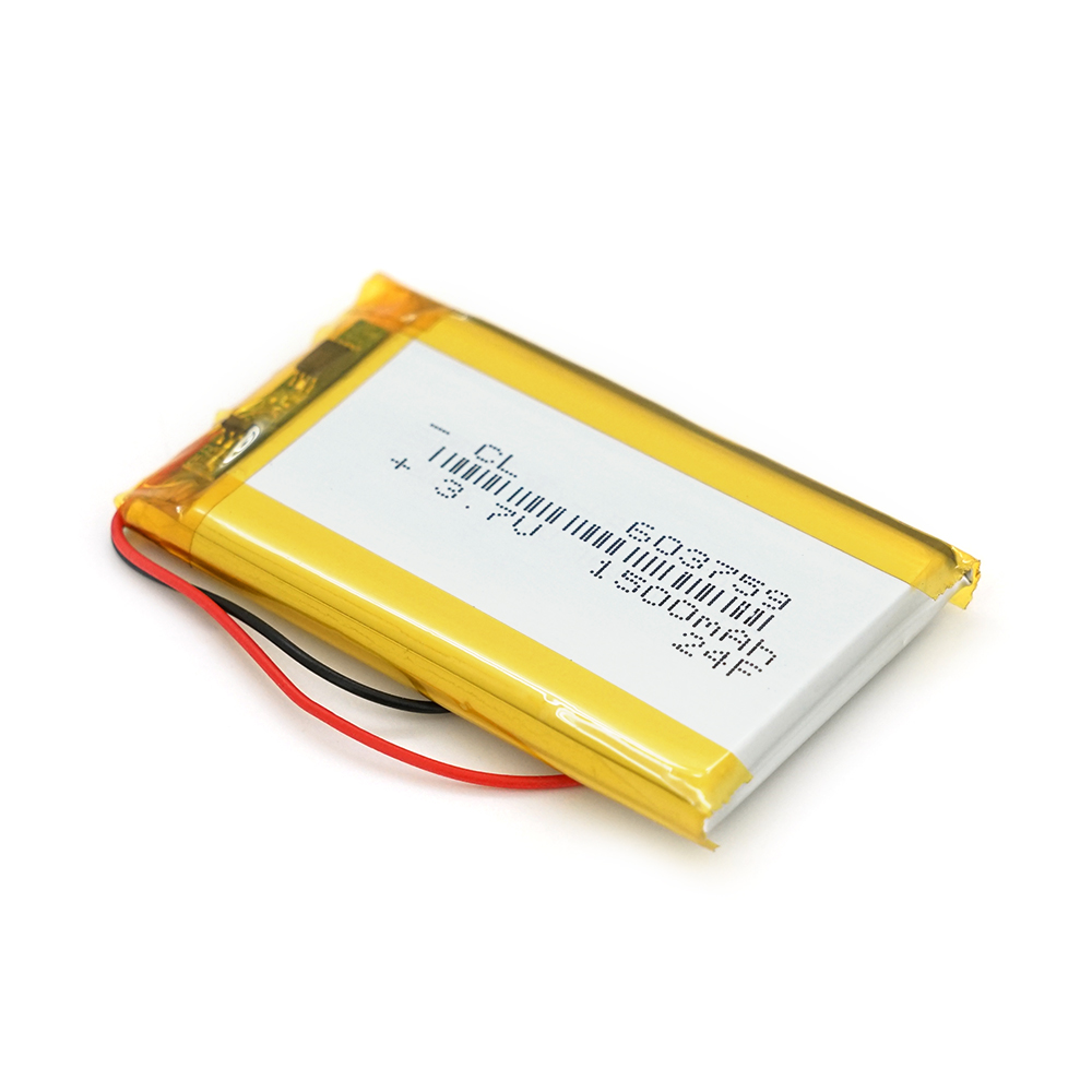 38936 Літій-полімерний акумулятор 6*37*59mm (Li-ion 3.7В 1500мА·год) - Зображення 1