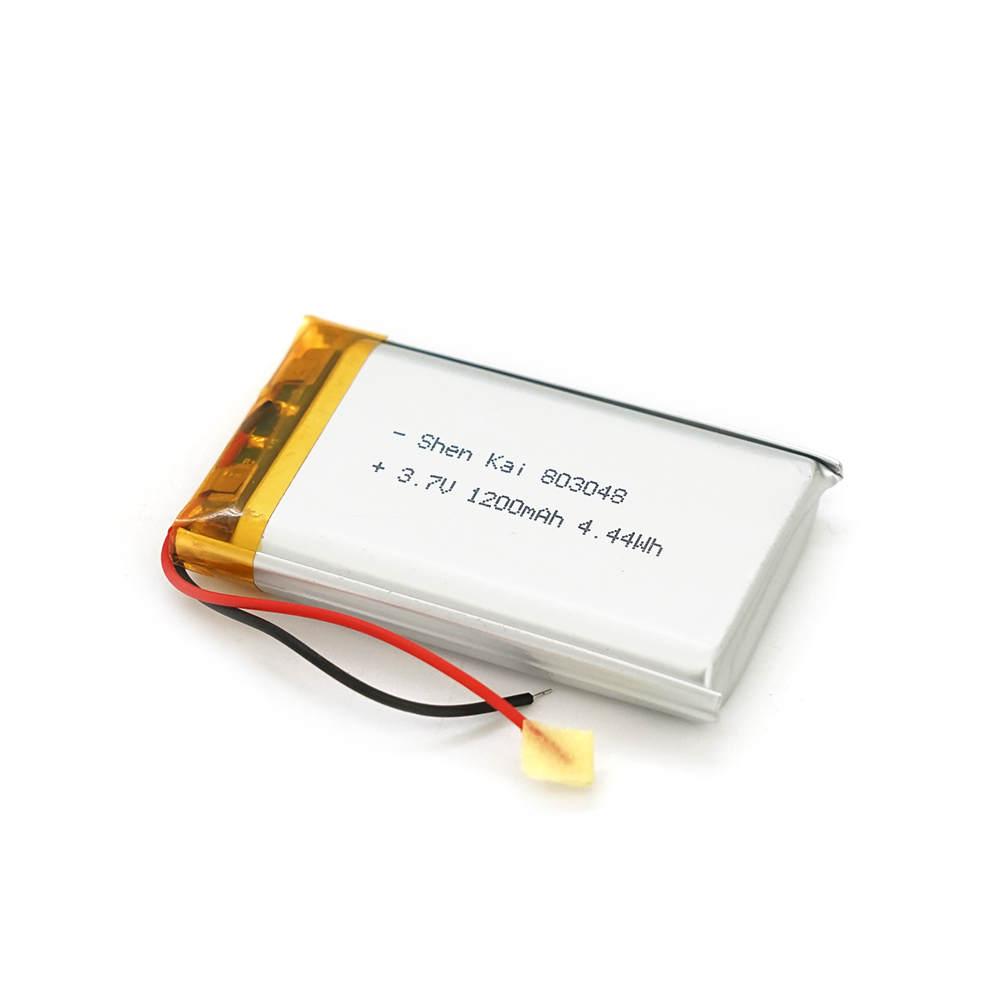 38957 Літій-полімерний акумулятор 8*30*48mm (Li-ion 3.7В 1200мА·год) - Зображення 1