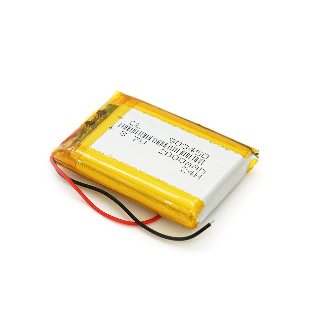 38960 Літій-полімерний акумулятор 9*34*50mm (Li-ion 3.7В 2000мА·год) - Зображення 1