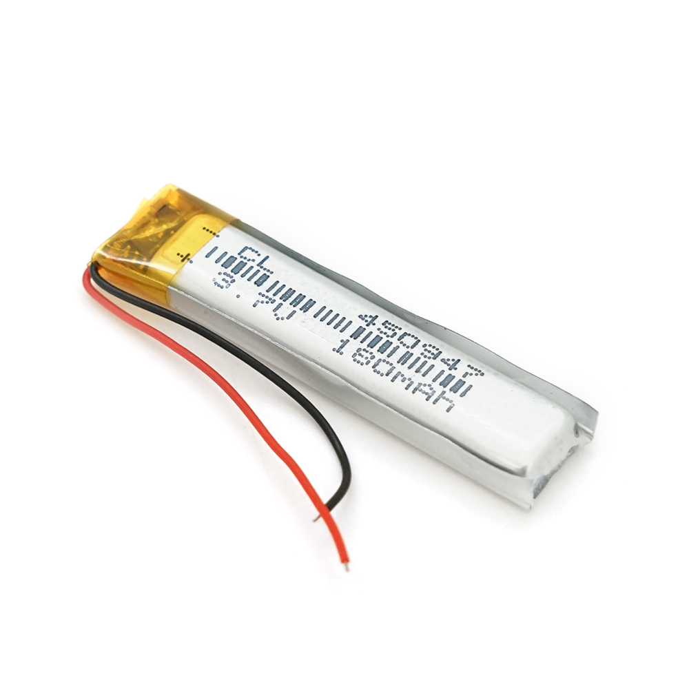 39020 Літій-полімерний акумулятор 4,5*09*47mm 3,7V (Li-ion 3.7В 180мА·год) - Зображення 1