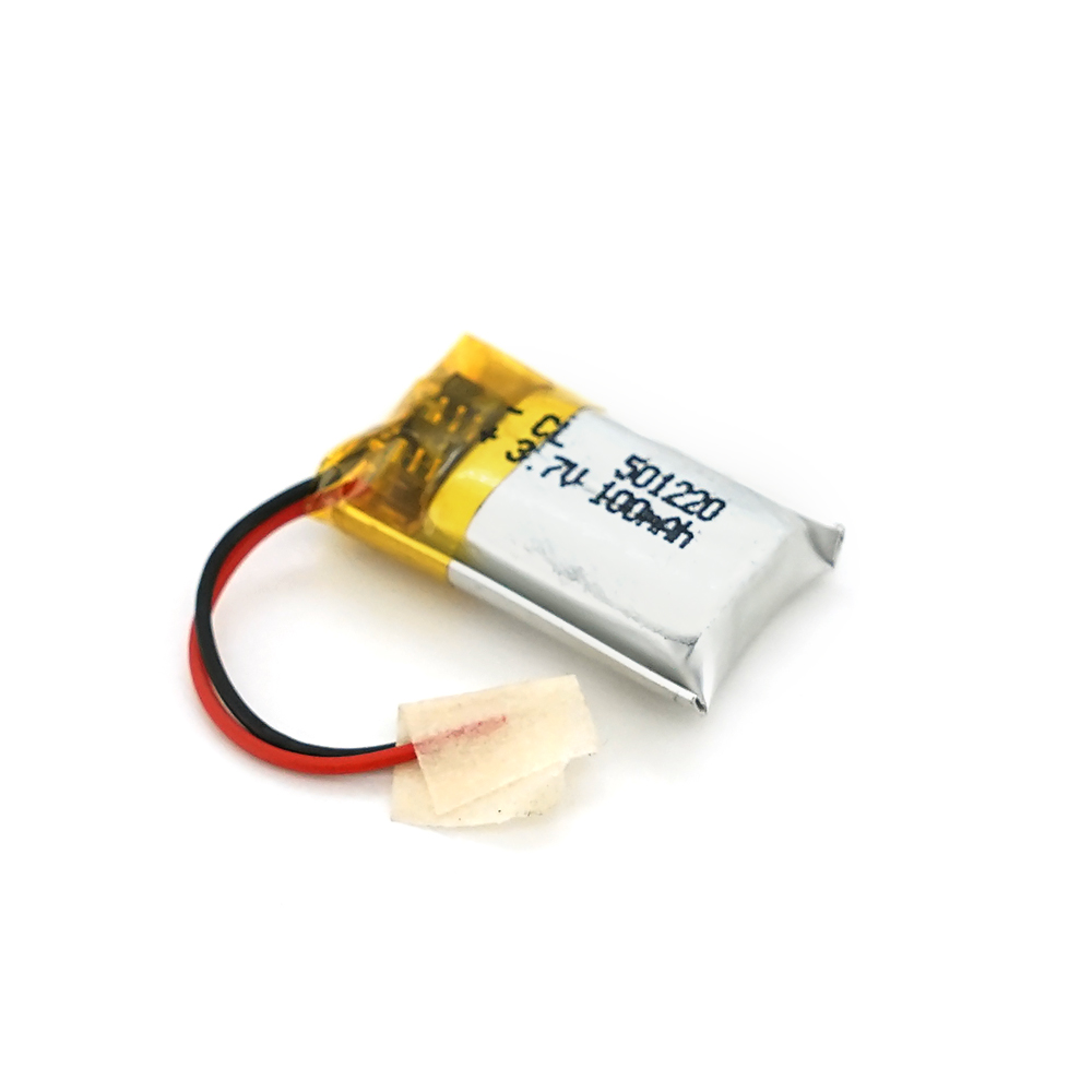 39033 Літій-полімерний акумулятор 5*12*20mm (Li-ion 3.7В 100мА·год) - Зображення 1