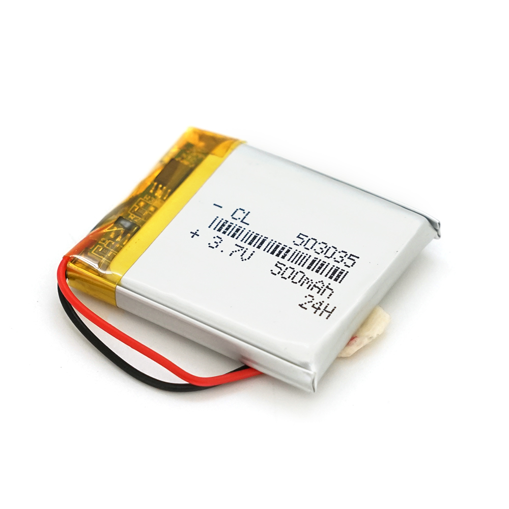 39050 Літій-полімерний акумулятор 5*30*35mm (Li-ion 3.7В 500мА·год) - Зображення 1