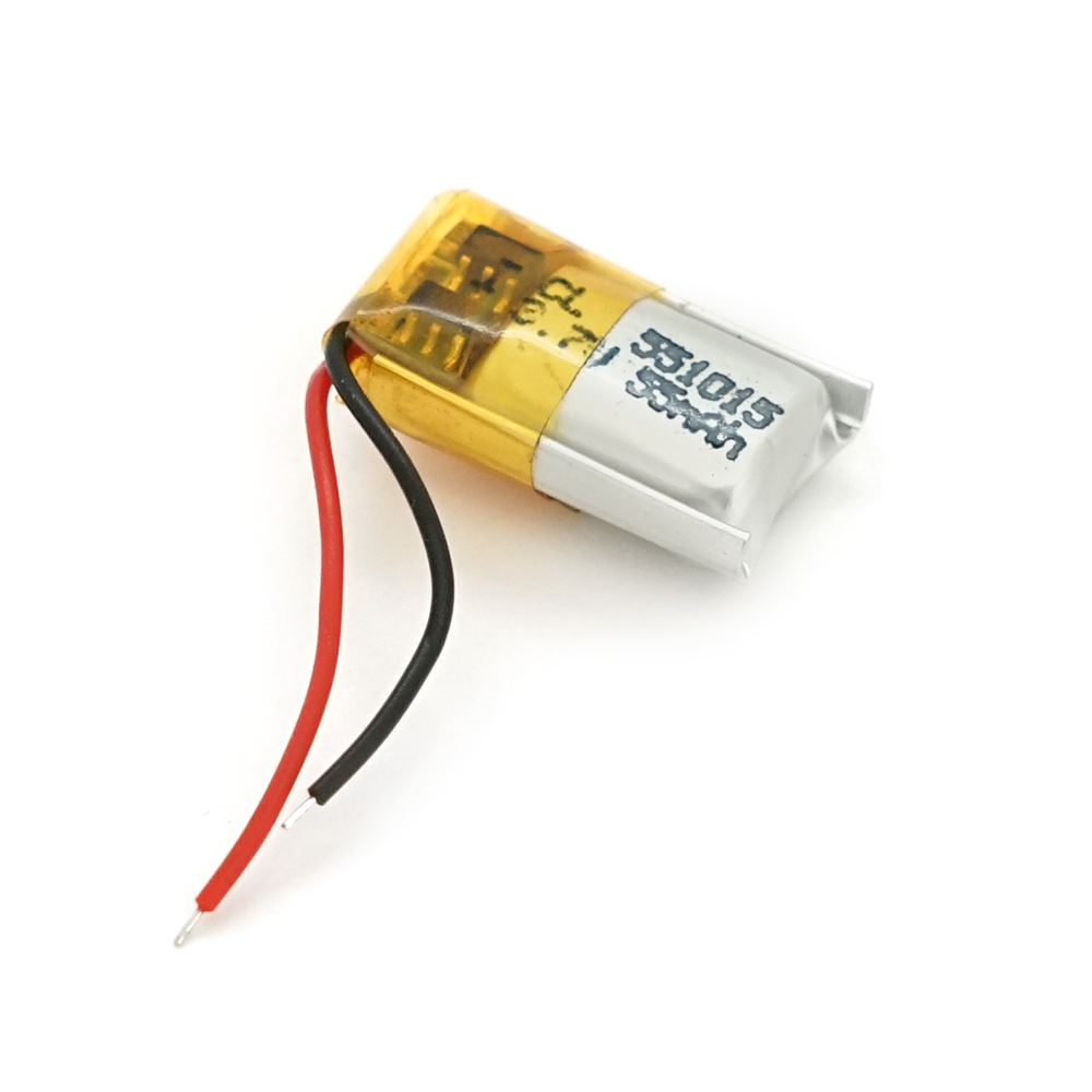 39056 Літій-полімерний акумулятор 5,5*10*15mm (Li-ion 3.7В 55мА·год) - Зображення 1