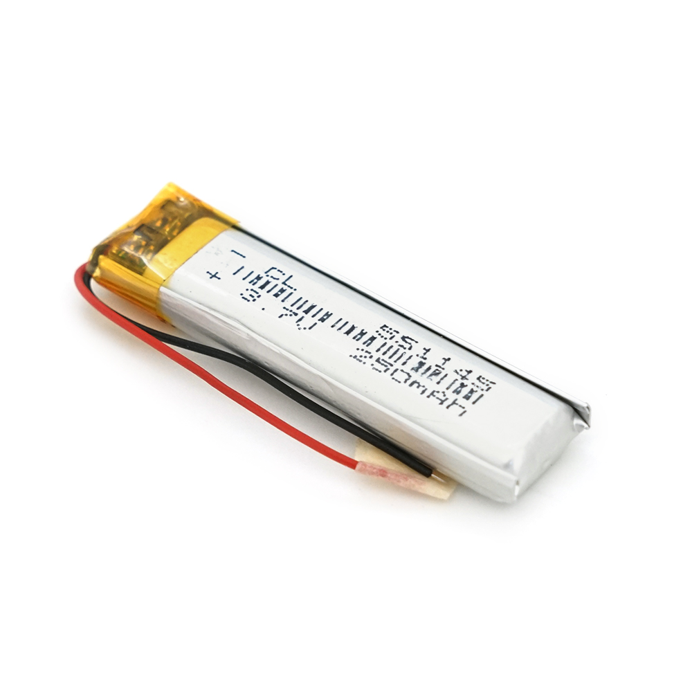 39057 Літій-полімерний акумулятор 5,5*11*45mm (Li-ion 3.7В 250мА·год) - Зображення 1