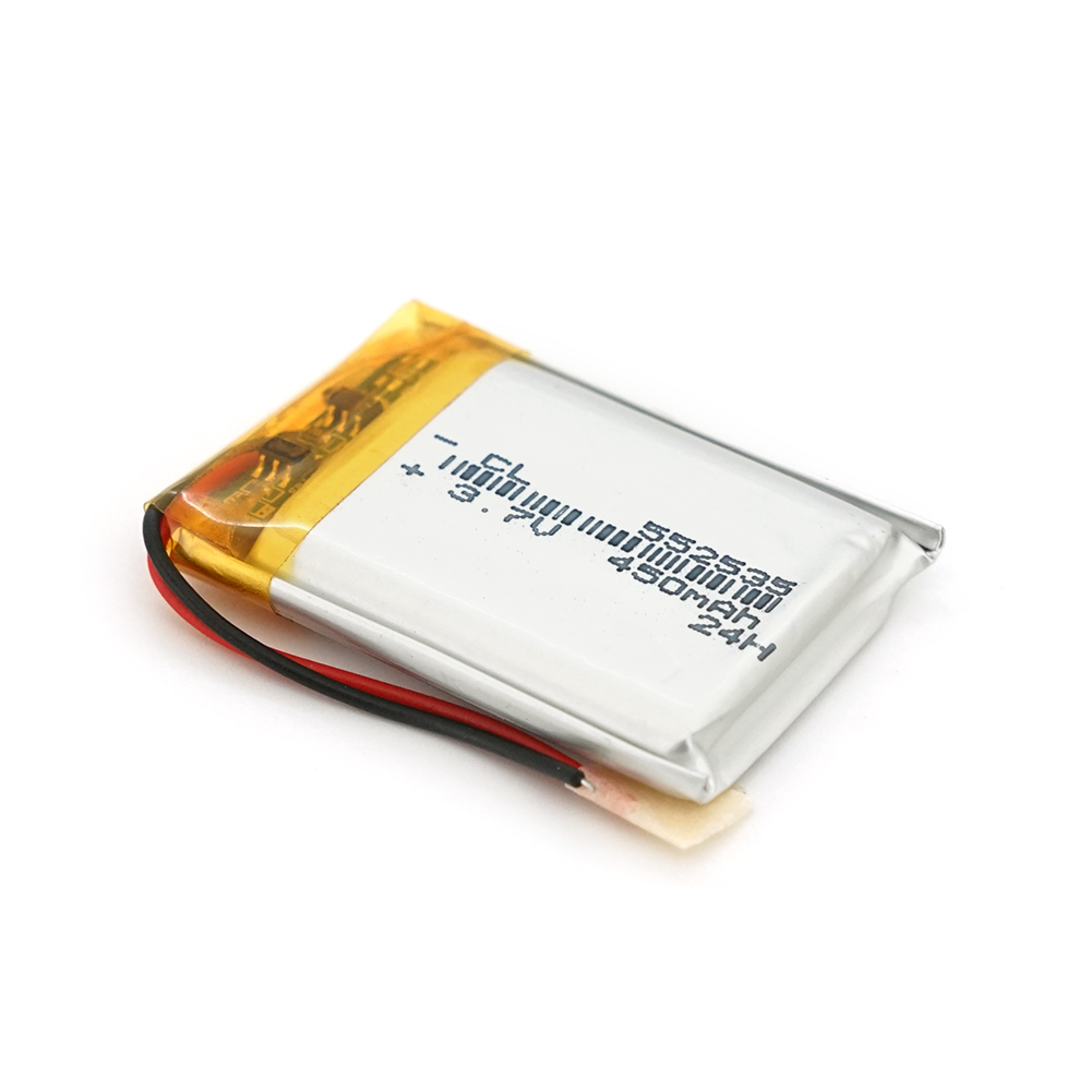 39059 Літій-полімерний акумулятор 5,5*25*35mm (Li-ion 3.7В 450мА·год) - Зображення 1