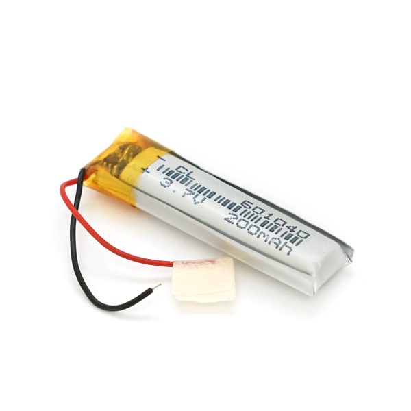 Літій-полімерний акумулятор 6*10*40mm (Li-ion 3.7В 200мА&middot;год)