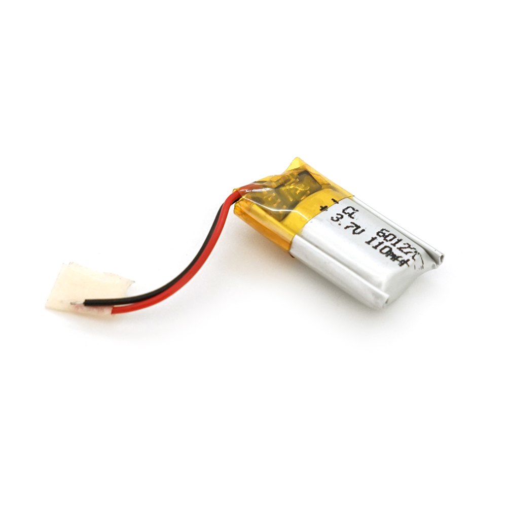 39065 Літій-полімерний акумулятор 6*12*20mm (Li-ion 3.7В 110мА·год) - Зображення 1