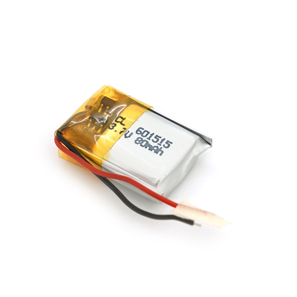 39071 Літій-полімерний акумулятор 6*15*15mm (Li-ion 3.7В 80мА·год) - Зображення 1