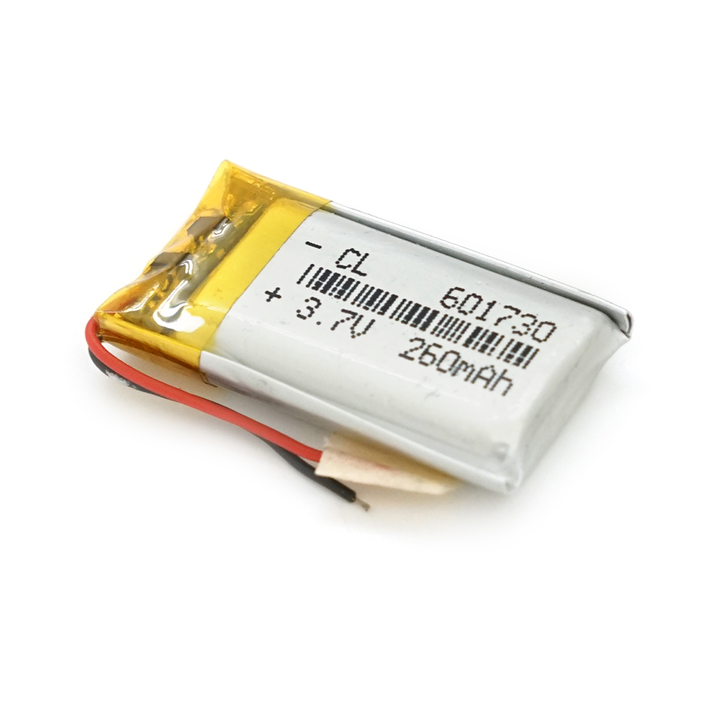 39073 Літій-полімерний акумулятор 6*17*30mm (Li-ion 3.7В 260мА·год) - Зображення 1