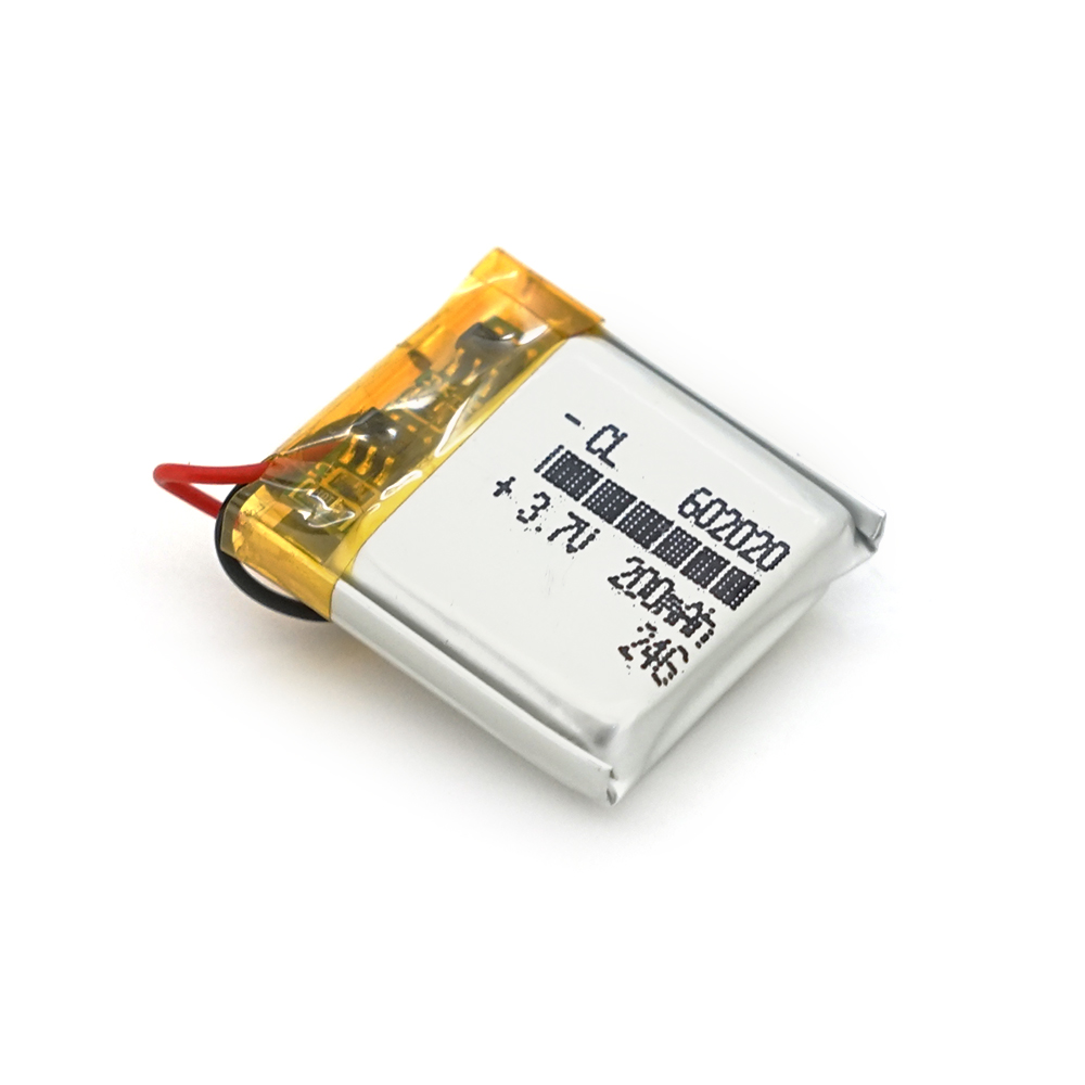 39076 Літій-полімерний акумулятор 6*20*20mm (Li-ion 3.7В 200мА·год) - Зображення 1