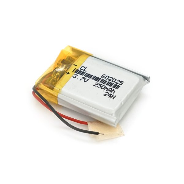 Літій-полімерний акумулятор 6*20*25mm (Li-ion 3.7В 250мА&middot;год)