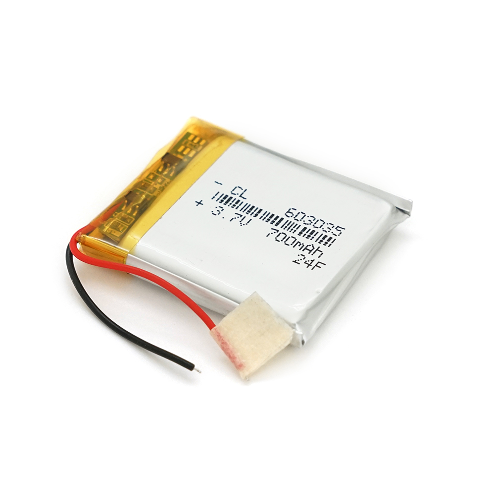 39080 Літій-полімерний акумулятор 6*30*35mm (Li-ion 3.7В 700мА·год) - Зображення 1