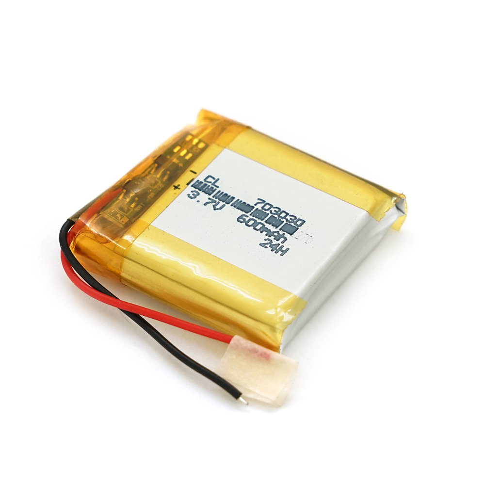 39095 Літій-полімерний акумулятор 7*30*30mm (Li-ion 3.7В 600мА·год) - Зображення 1